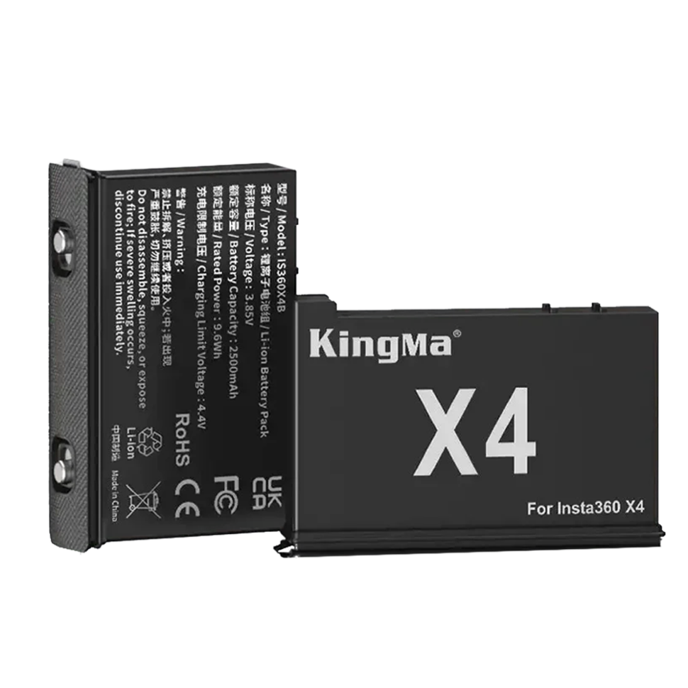 Аккумулятор KingMa для Insta360 X4 Аккумулятор KingMa для Insta360 X4