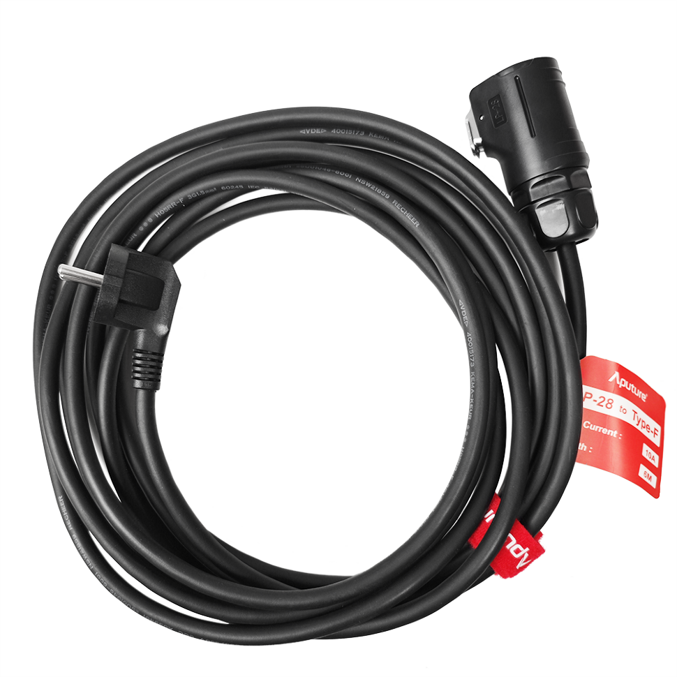 Кабель Aputure LP-28 - Type-F 10A для Electro Storm XT26 6м