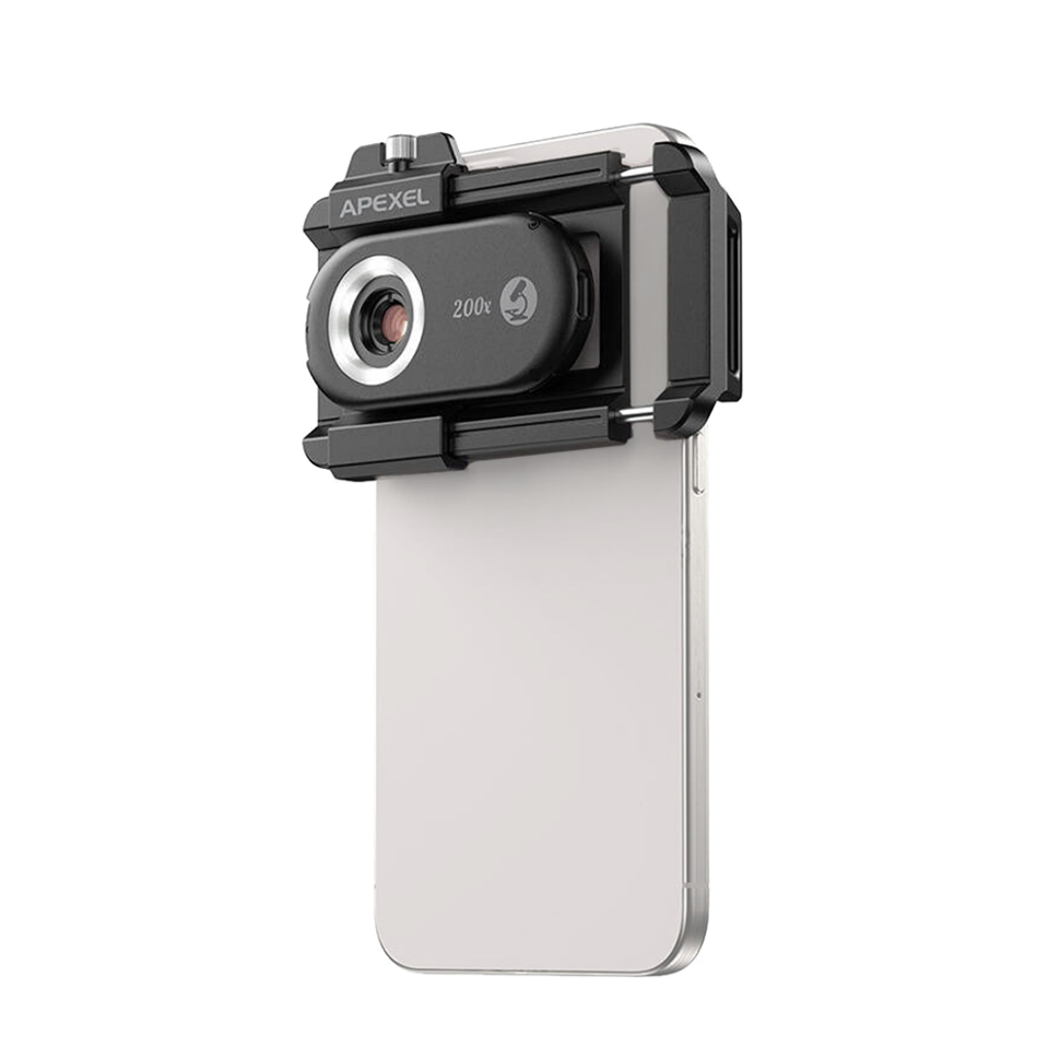 Объектив - микроскоп Apexel PhoneMicro 5 200x для смартфона Объектив - микроскоп Apexel PhoneMicro 5 200x для смартфона