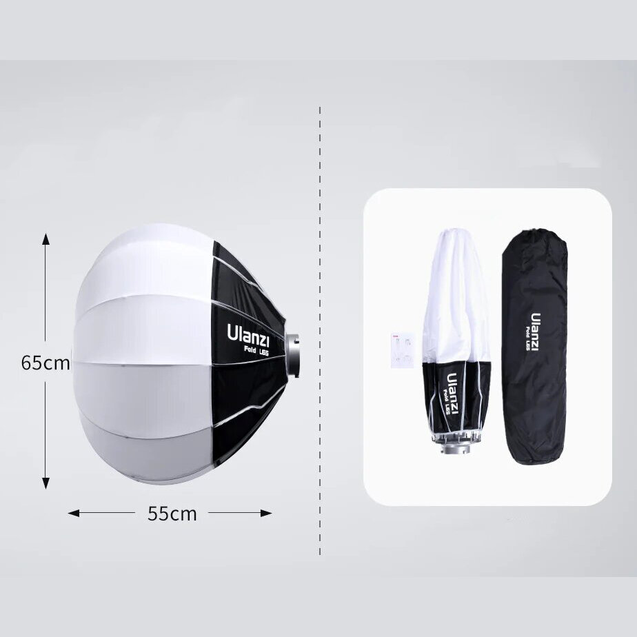 Софтбокс Ulanzi Fold L65 Lantern 65см Софтбокс Ulanzi Fold L65 Lantern 65см