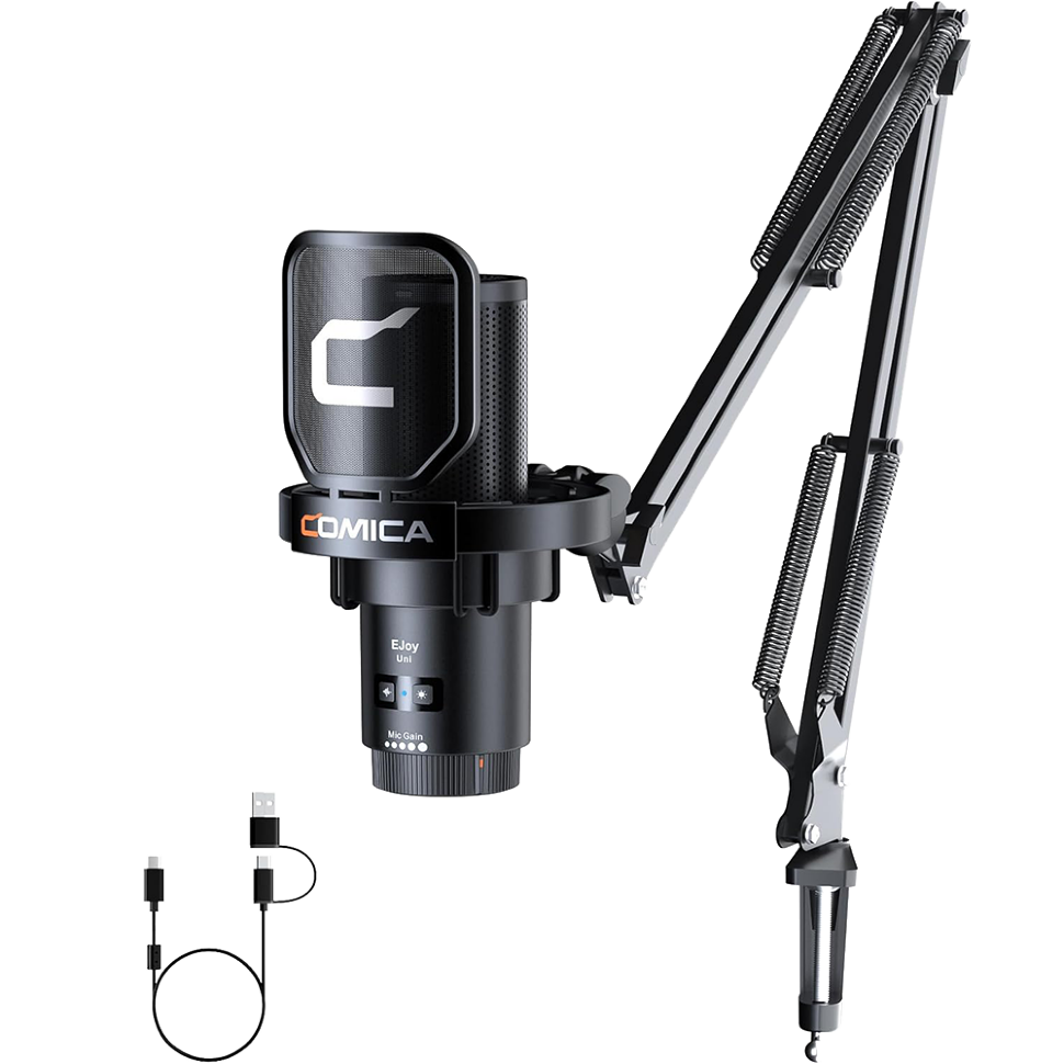 Микрофон Comica EJoy Uni (A) проводной Чёрный Микрофон Comica EJoy Uni (A) проводной Чёрный