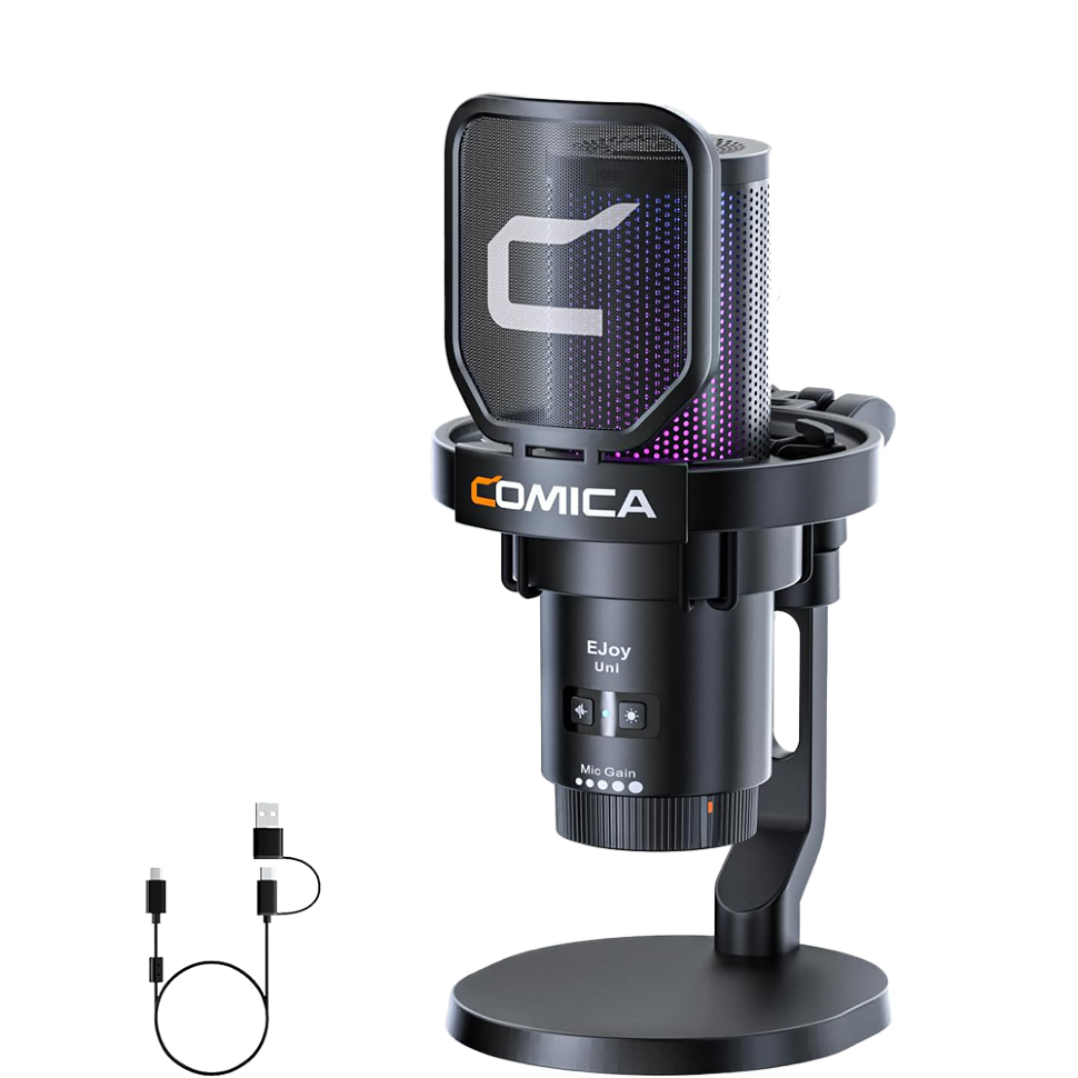 Микрофон Comica EJoy Uni (D) проводной Чёрный Микрофон Comica EJoy Uni (D) проводной Чёрный