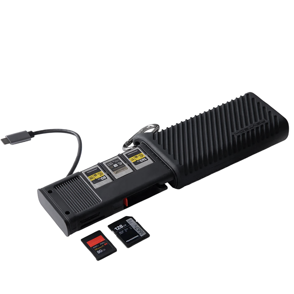 Кейс - картридер PGYTECH CreateMate CFexpress B/SD Чёрный