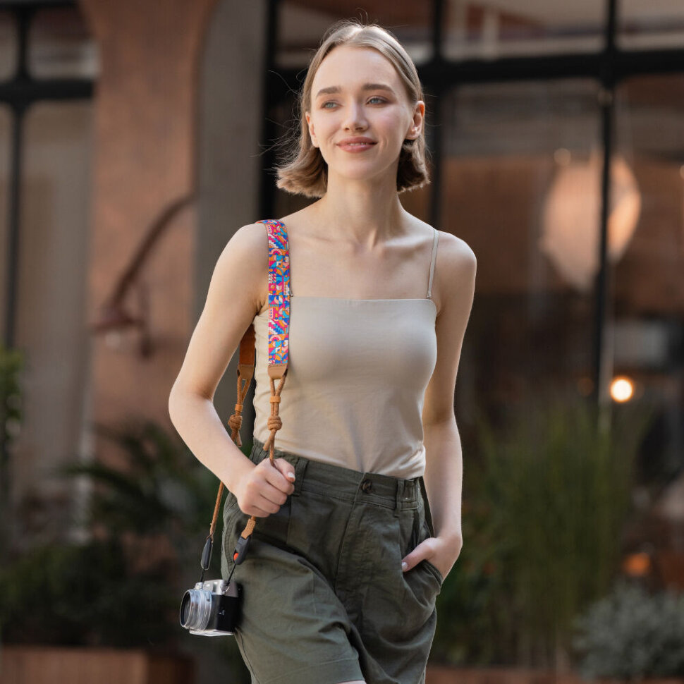 Шейный ремень PGYTECH Camera Shoulder Strap Air L Tribal Geometric Шейный ремень PGYTECH Camera Shoulder Strap Air L Tribal Geometric