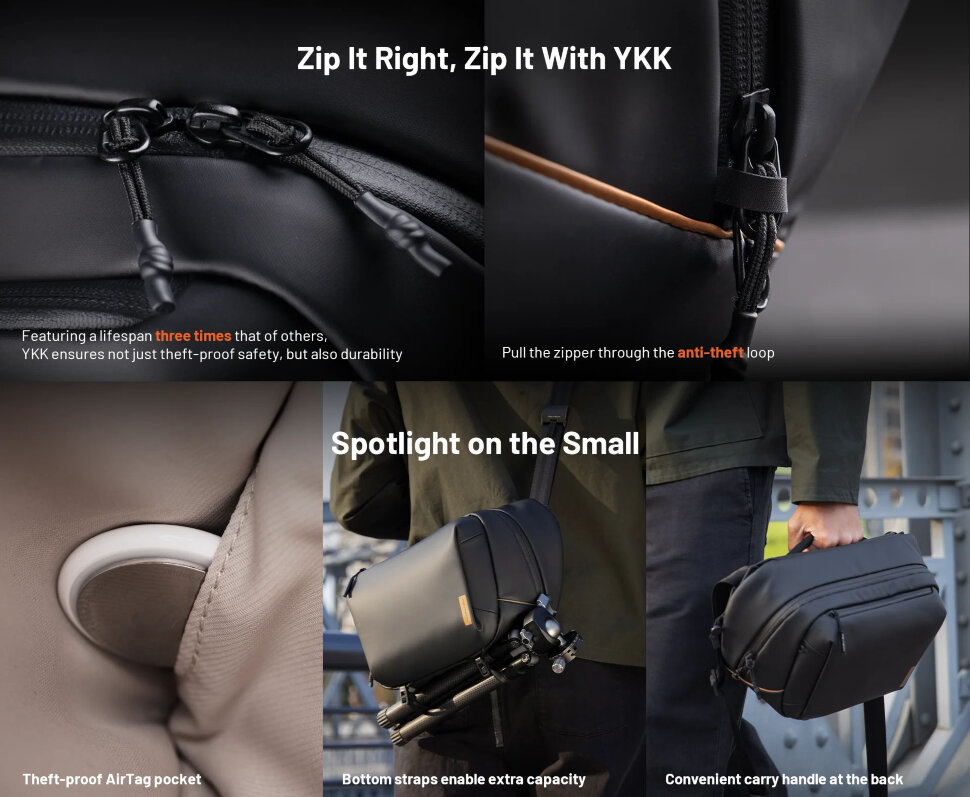 Сумка PGYTECH OneGo Solo V2 6L Зелёная Сумка PGYTECH OneGo Solo V2 6L Зелёная