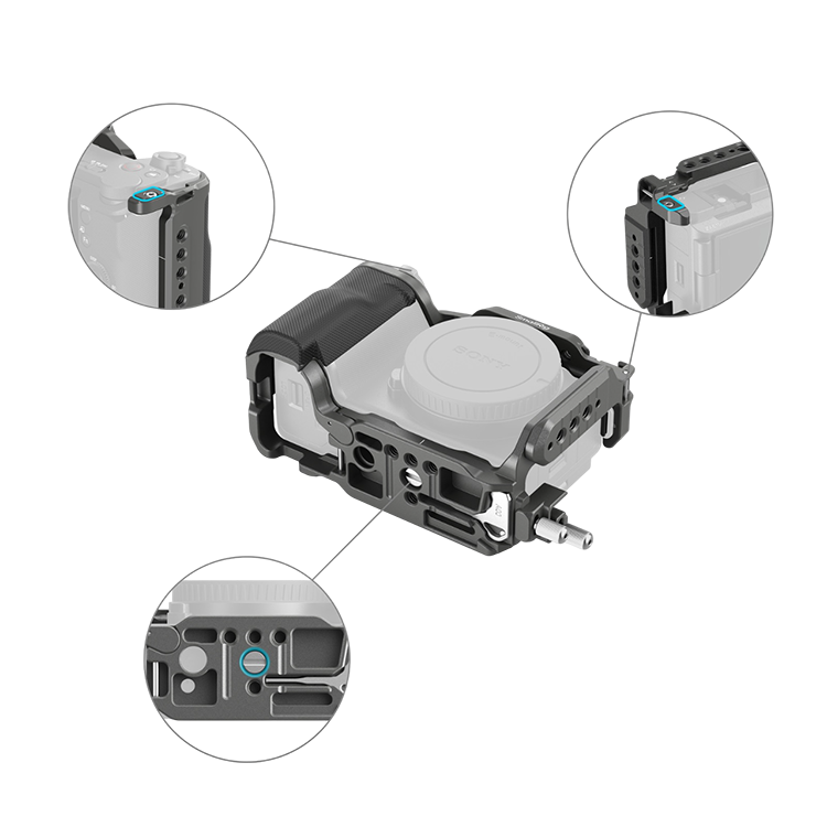 Клетка SmallRig 4949 HawkLock для Sony ZV-E10 II Клетка SmallRig 4949 HawkLock для Sony ZV-E10 II