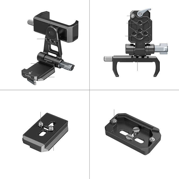 Держатель SmallRig 4695 Mount Plate Kit для внешнего аккумулятора Держатель SmallRig 4695 Mount Plate Kit для внешнего аккумулятора