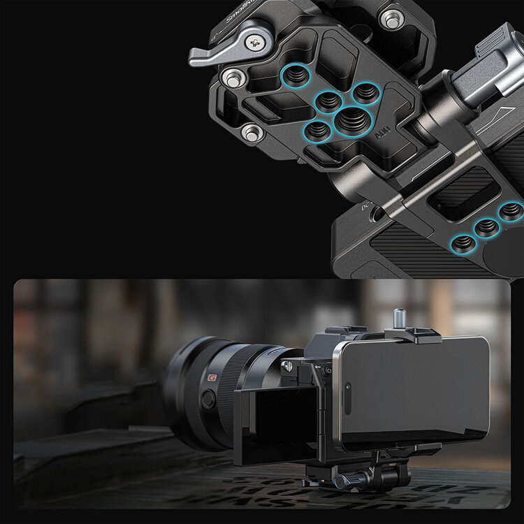 Держатель SmallRig 4695 Mount Plate Kit для внешнего аккумулятора Держатель SmallRig 4695 Mount Plate Kit для внешнего аккумулятора
