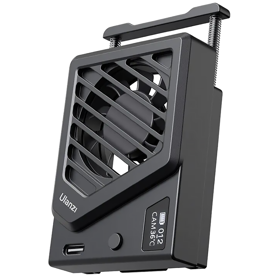 Система охлаждения Ulanzi CA25-B для камеры Sony/Canon/Fujifilm/Nikon Чёрная Система охлаждения Ulanzi CA25-B для камеры Sony/Canon/Fujifilm/Nikon Чёрная