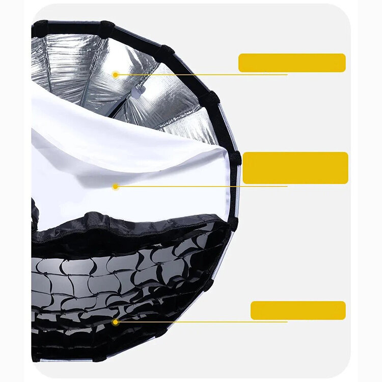 Софтбокс Ulanzi LAS003 Fold D60 60см Bowens Софтбокс Ulanzi LAS003 Fold D60 60см Bowens