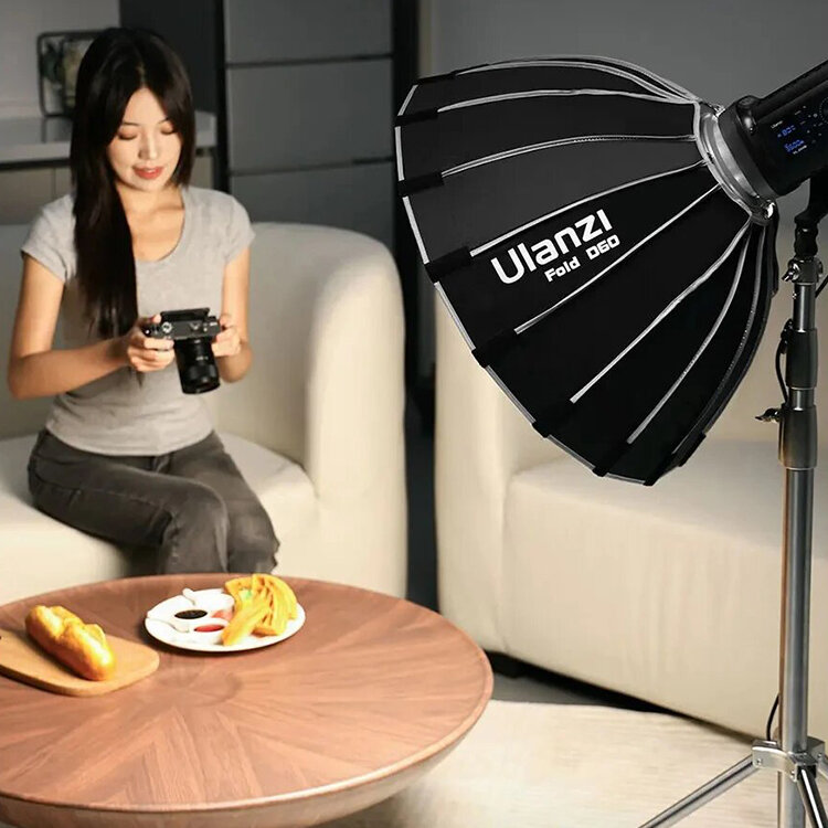 Софтбокс Ulanzi LAS003 Fold D60 60см Bowens Софтбокс Ulanzi LAS003 Fold D60 60см Bowens
