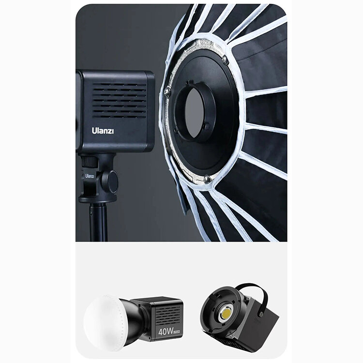 Софтбокс Ulanzi LAS003 Fold D90 90см Bowens Софтбокс Ulanzi LAS003 Fold D90 90см Bowens