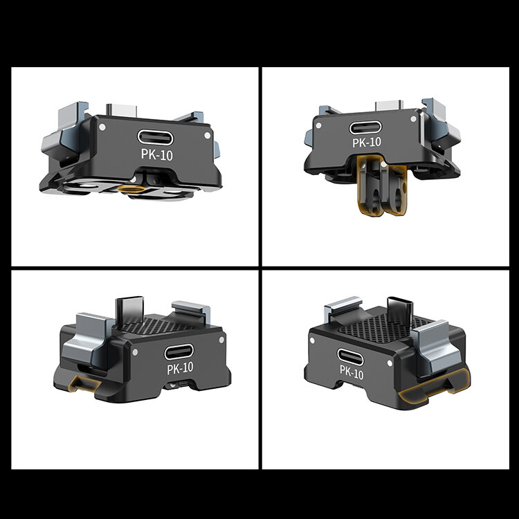 Базовая площадка Ulanzi PK-10 Type-C для DJI Osmo Pocket 3 Базовая площадка Ulanzi PK-10 Type-C для DJI Osmo Pocket 3