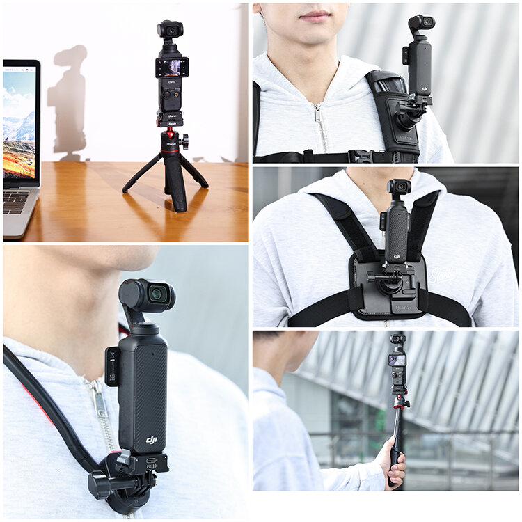 Базовая площадка Ulanzi PK-10 Type-C для DJI Osmo Pocket 3 Базовая площадка Ulanzi PK-10 Type-C для DJI Osmo Pocket 3