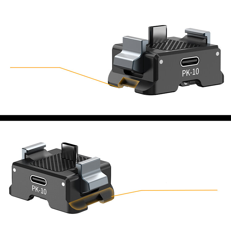 Базовая площадка Ulanzi PK-10 Type-C для DJI Osmo Pocket 3 Базовая площадка Ulanzi PK-10 Type-C для DJI Osmo Pocket 3