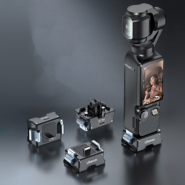 Базовая площадка Ulanzi PK-10 Type-C для DJI Osmo Pocket 3 Базовая площадка Ulanzi PK-10 Type-C для DJI Osmo Pocket 3