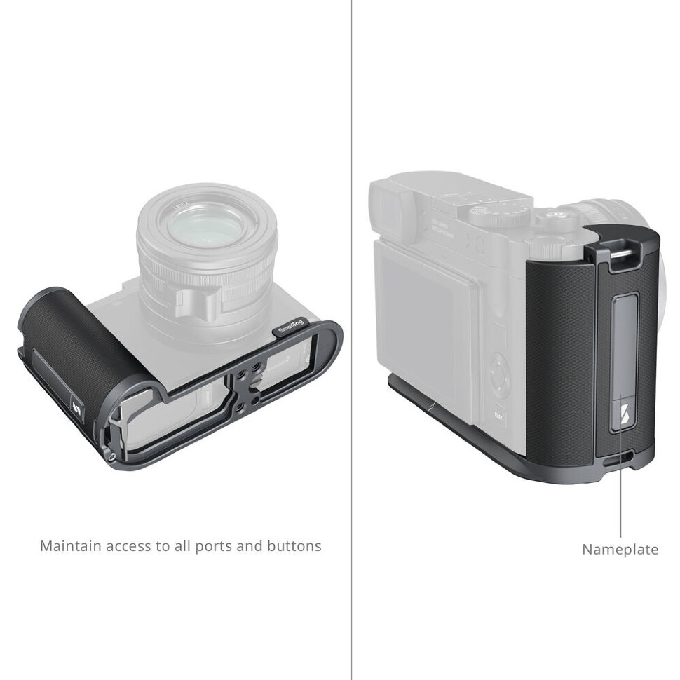 Площадка с рукояткой SmallRig 4568 для Leica Q3 Площадка с рукояткой SmallRig 4568 для Leica Q3