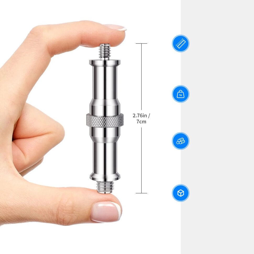 Адаптер Neewer ST23 5/8" (1/4" - 3/8") 3шт Адаптер Neewer ST23 5/8" (1/4" - 3/8") 3шт