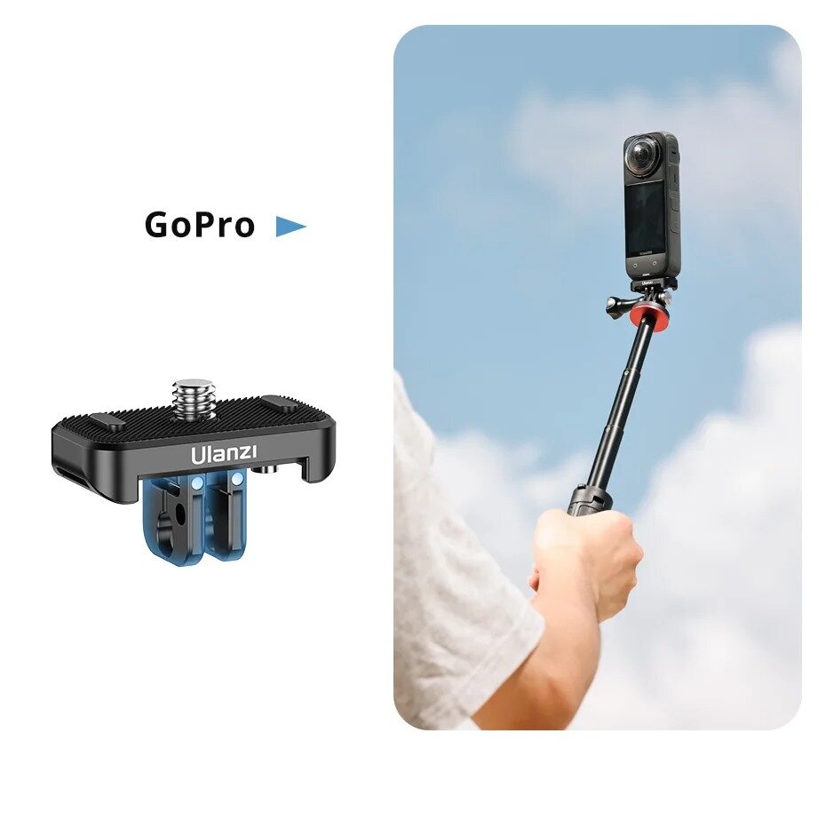 Быстросъёмная площадка Ulanzi IN-05 для Insta360 X4 Быстросъёмная площадка Ulanzi IN-05 для Insta360 X4