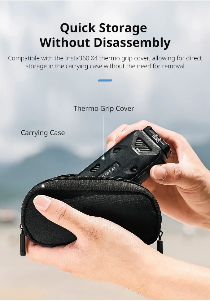 Быстросъёмная площадка Ulanzi IN-05 для Insta360 X4 Быстросъёмная площадка Ulanzi IN-05 для Insta360 X4