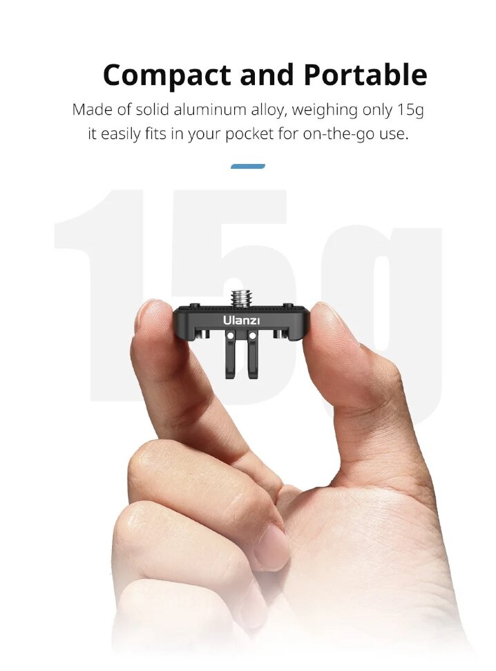 Быстросъёмная площадка Ulanzi IN-05 для Insta360 X4 Быстросъёмная площадка Ulanzi IN-05 для Insta360 X4