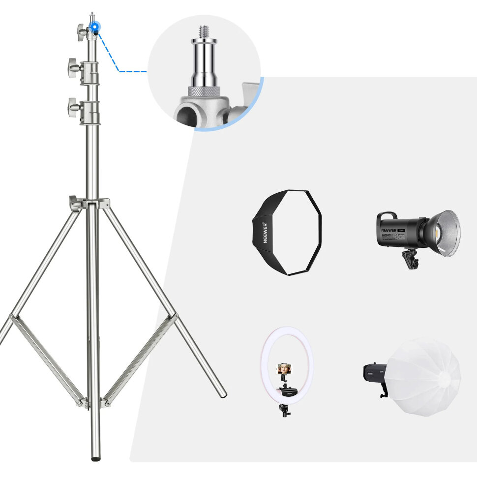 Адаптер Neewer ST24 5/8" (1/4" - 3/8") 2шт Адаптер Neewer ST24 5/8" (1/4" - 3/8") 2шт