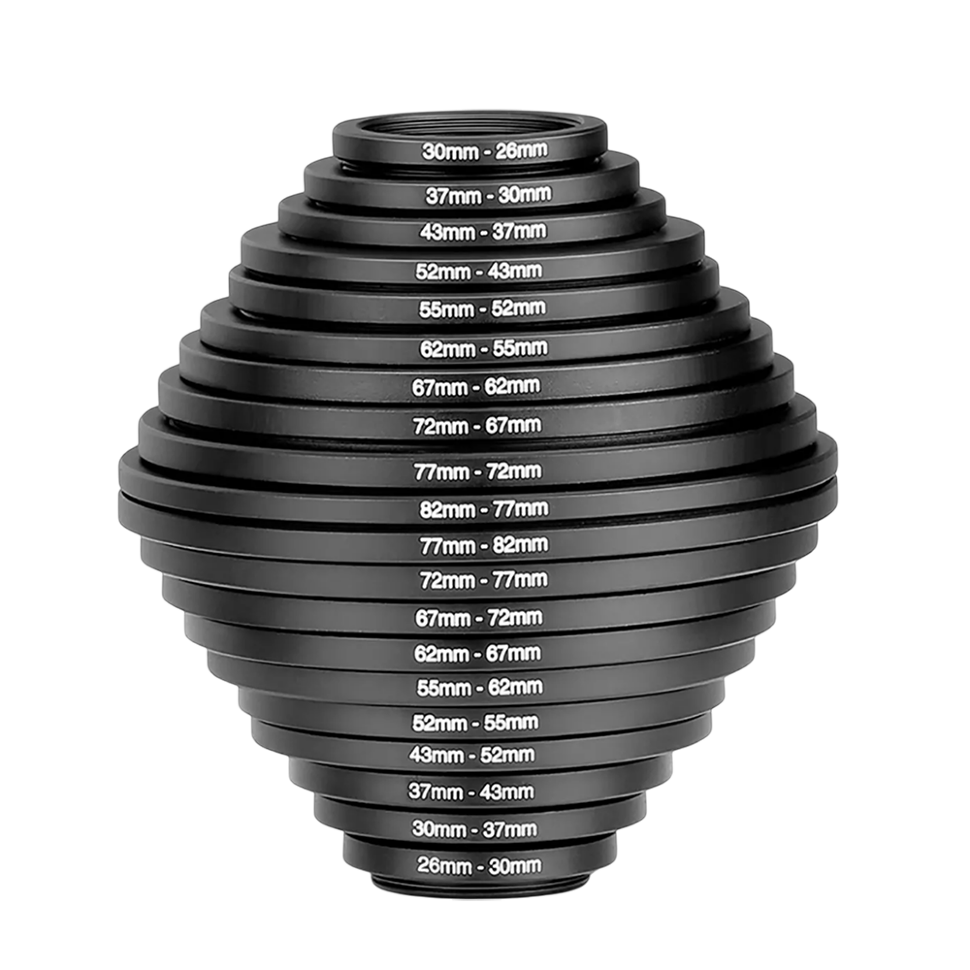 Комплект переходных колец Neewer Adapter Ring Kit (20шт) Комплект переходных колец Neewer Adapter Ring Kit (20шт)