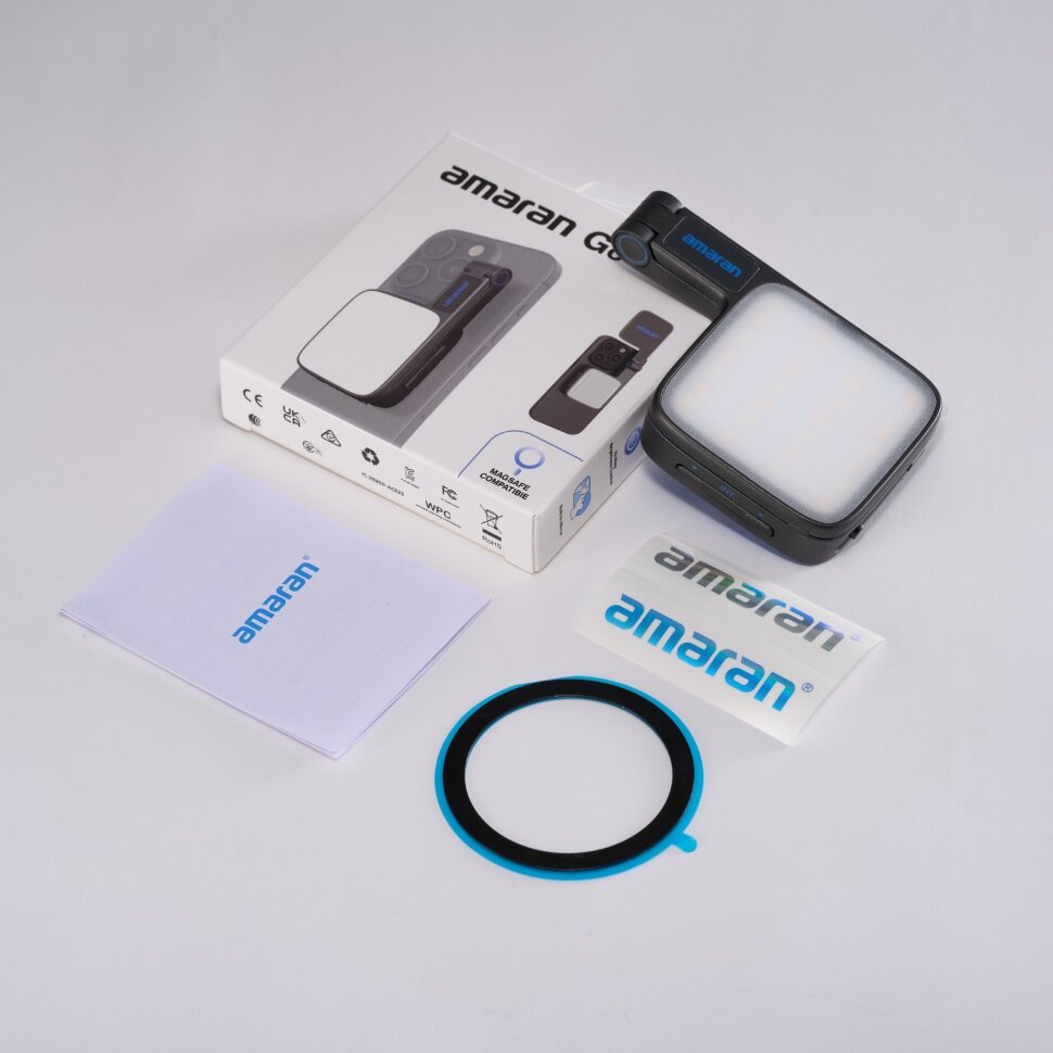 Осветитель amaran Go Чёрный Осветитель amaran Go Чёрный