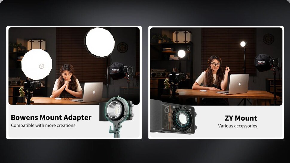 Осветитель Zhiyun CINEPEER CX100 Осветитель Zhiyun CINEPEER CX100