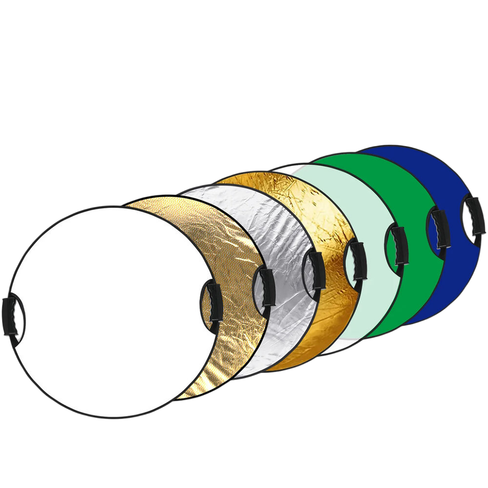 Комплект отражателей/хромакеев Neewer RF-80III с ручками (7-в-1) 80см Комплект отражателей/хромакеев Neewer RF-80III с ручками (7-в-1) 80см