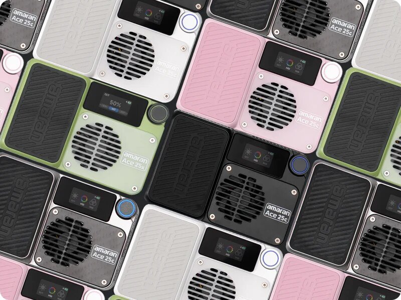 Осветитель amaran Ace 25c Графит Осветитель amaran Ace 25c Графит