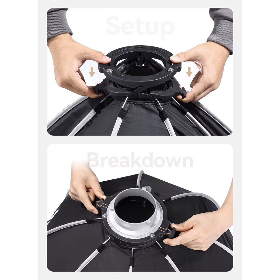 Софтбокс Ulanzi Fold DS80 Bowens Софтбокс Ulanzi Fold DS80 Bowens