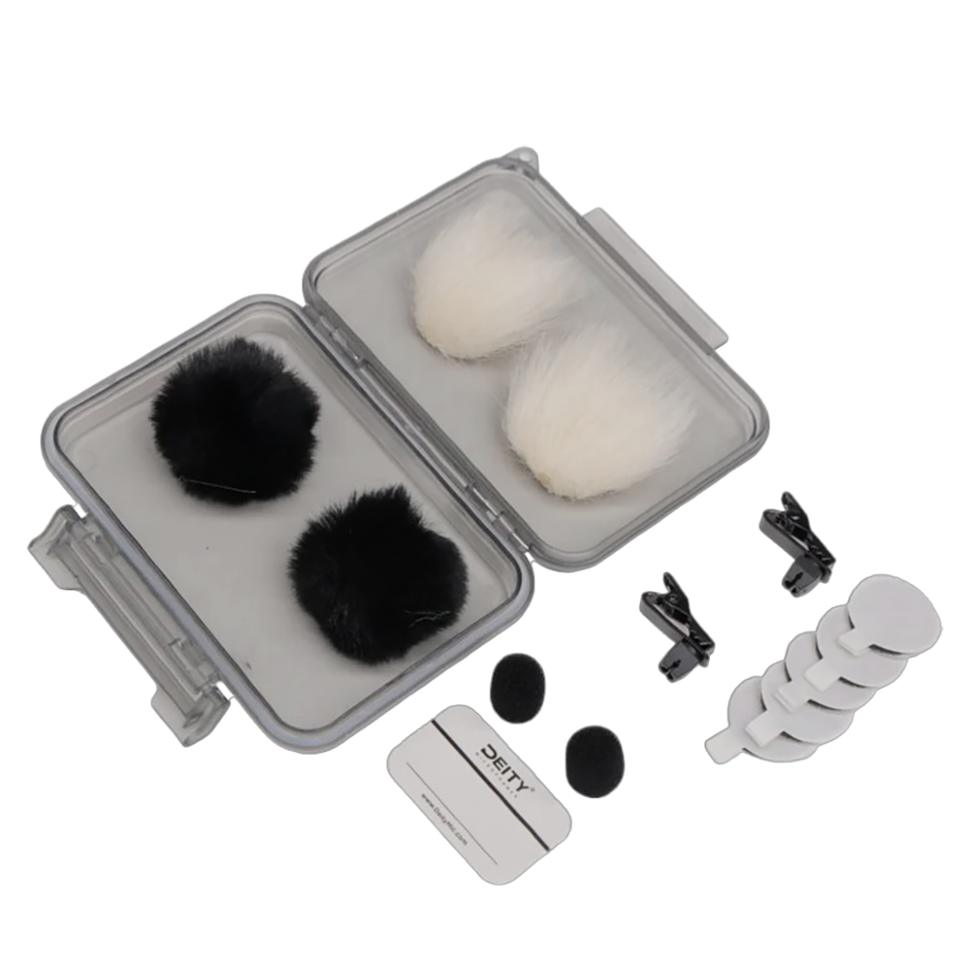 Комплект аксессуаров для петличного микрофона Deity WLP Lavalier Deluxe Accessory Kit Комплект аксессуаров для петличного микрофона Deity WLP Lavalier Deluxe Accessory Kit