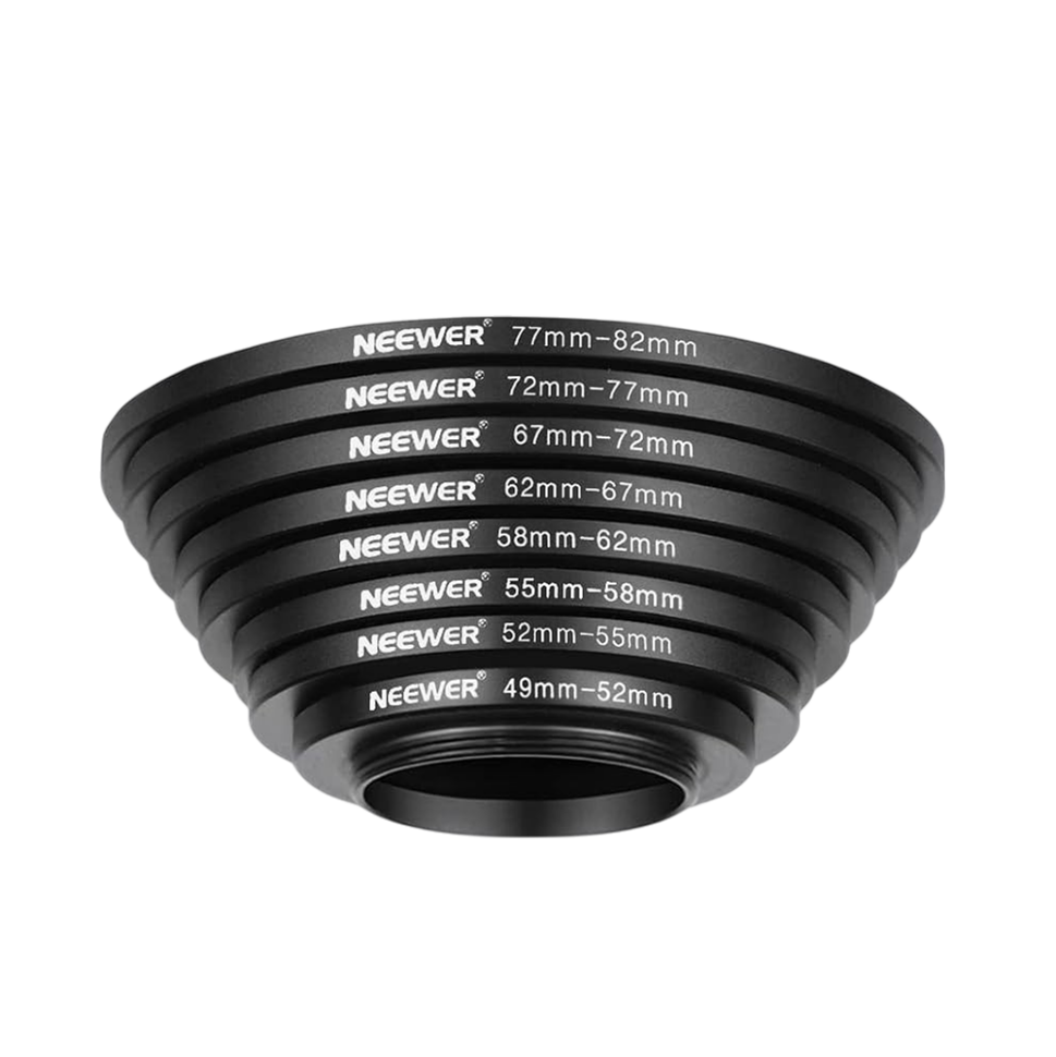 Комплект переходных колец Neewer Step-up Adapter Ring (8шт) Комплект переходных колец Neewer Step-up Adapter Ring (8шт)