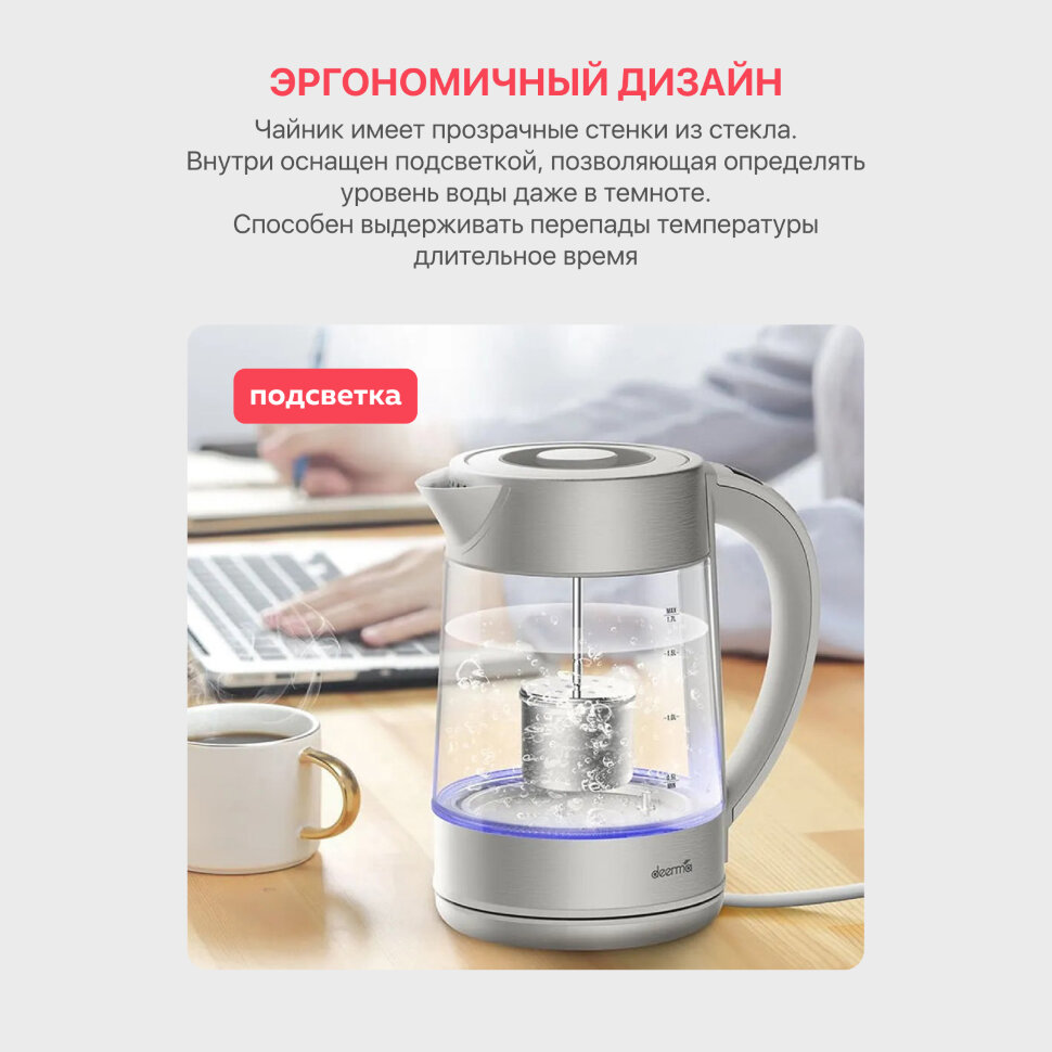 Электрический чайник Deerma SH50W RU Электрический чайник Deerma SH50W RU