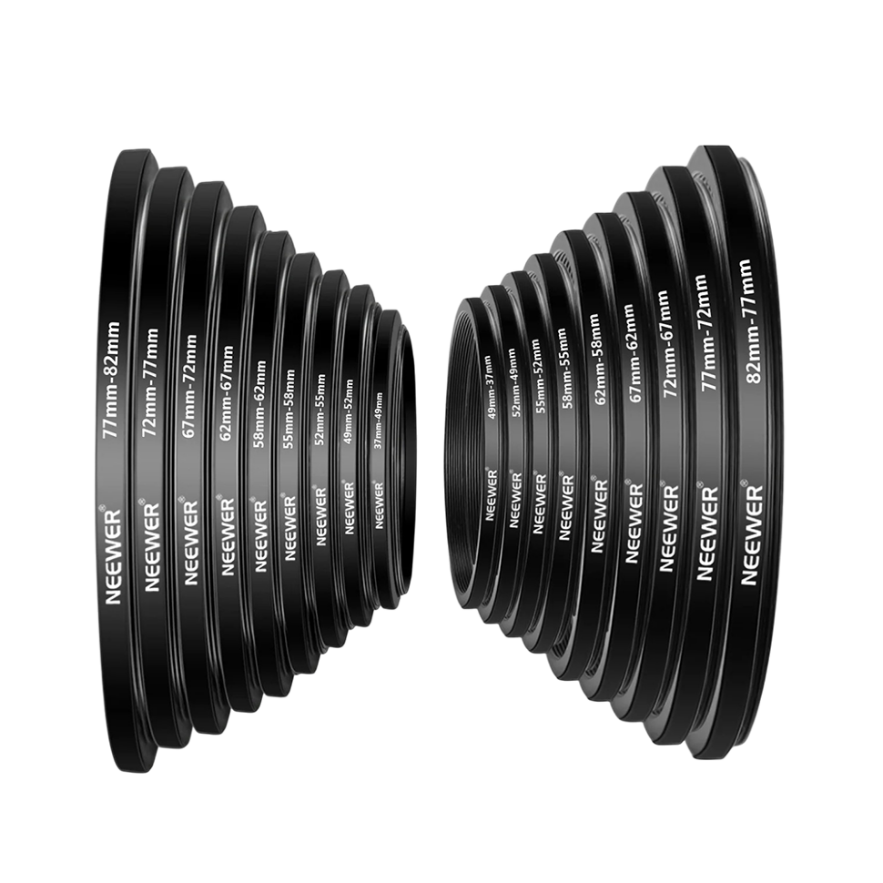 Комплект переходных колец Neewer Adapter Ring Kit (18шт) Комплект переходных колец Neewer Adapter Ring Kit (18шт)