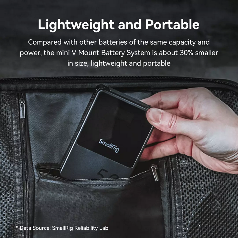 Аккумулятор SmallRig VB99 mini V-Mount Оранжевый Аккумулятор SmallRig VB99 mini V-Mount Оранжевый