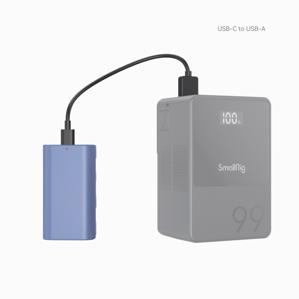 Аккумулятор SmallRig 4971 NP-F550 Type-C Оранжевый Аккумулятор SmallRig 4971 NP-F550 Type-C Оранжевый