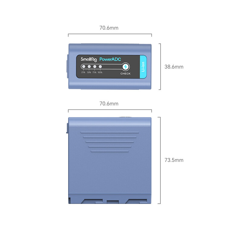 Аккумулятор SmallRig 4972 NP-F970 Type-C PD Оранжевый Аккумулятор SmallRig 4972 NP-F970 Type-C PD Оранжевый