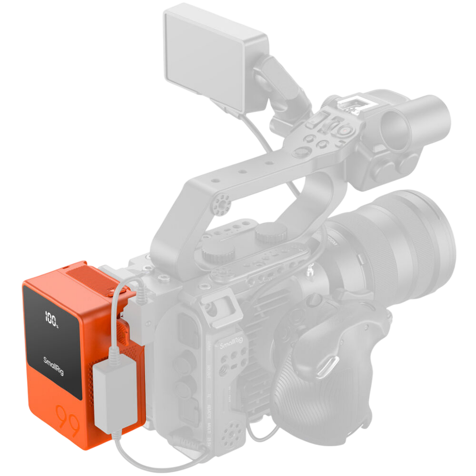 Аккумулятор SmallRig VB99 mini V-Mount Оранжевый Аккумулятор SmallRig VB99 mini V-Mount Оранжевый