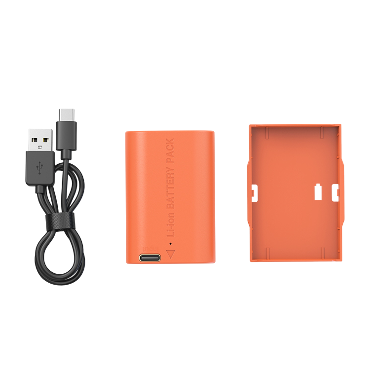 Аккумулятор SmallRig 4968 LP-E6NH Type-C Оранжевый Аккумулятор SmallRig 4968 LP-E6NH Type-C Оранжевый