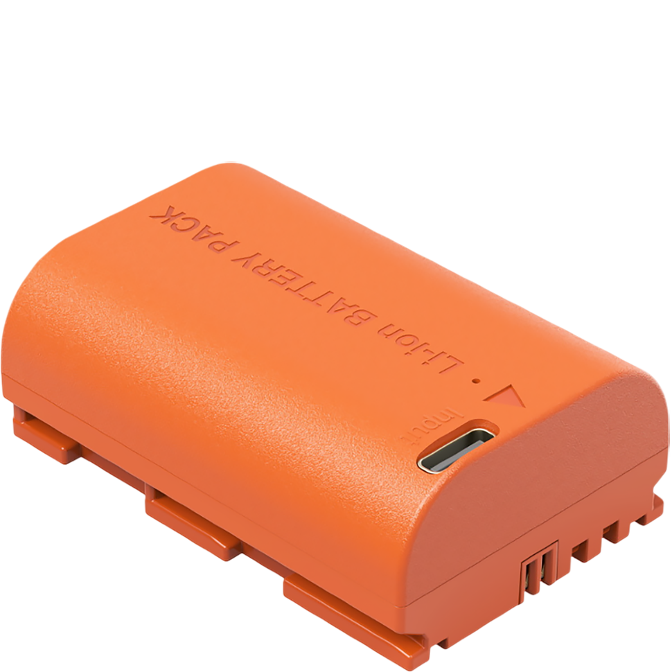 Аккумулятор SmallRig 4968 LP-E6NH Type-C Оранжевый