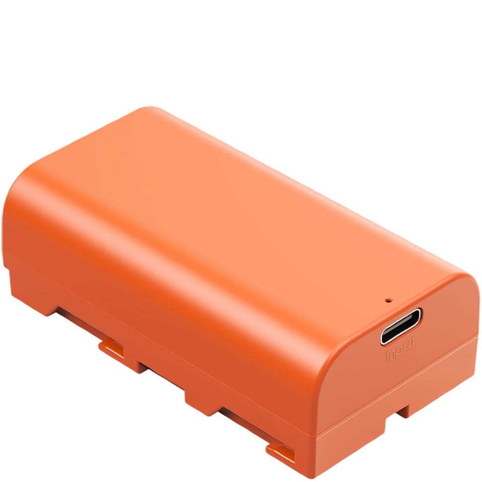Аккумулятор SmallRig 4971 NP-F550 Type-C Оранжевый