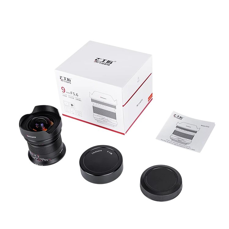 Объектив 7Artisans 9mm F5.6 E-Mount Объектив 7Artisans 9mm F5.6 E-Mount