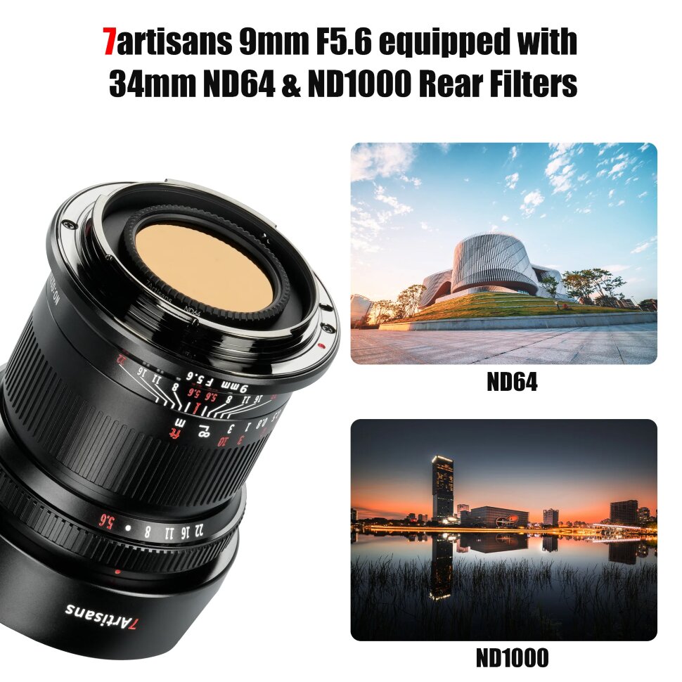 Объектив 7Artisans 9mm F5.6 E-Mount Объектив 7Artisans 9mm F5.6 E-Mount