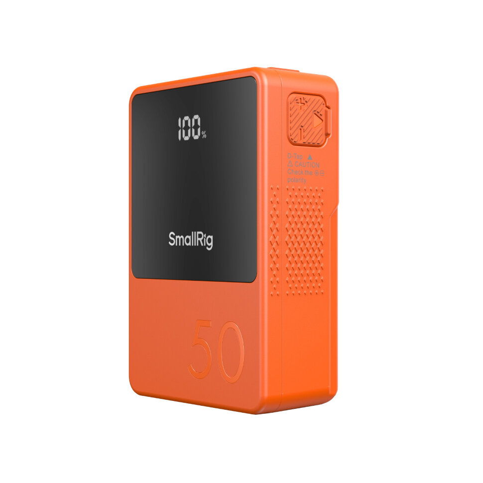 Аккумулятор SmallRig VB50 mini V-Mount Оранжевый Аккумулятор SmallRig VB50 mini V-Mount Оранжевый