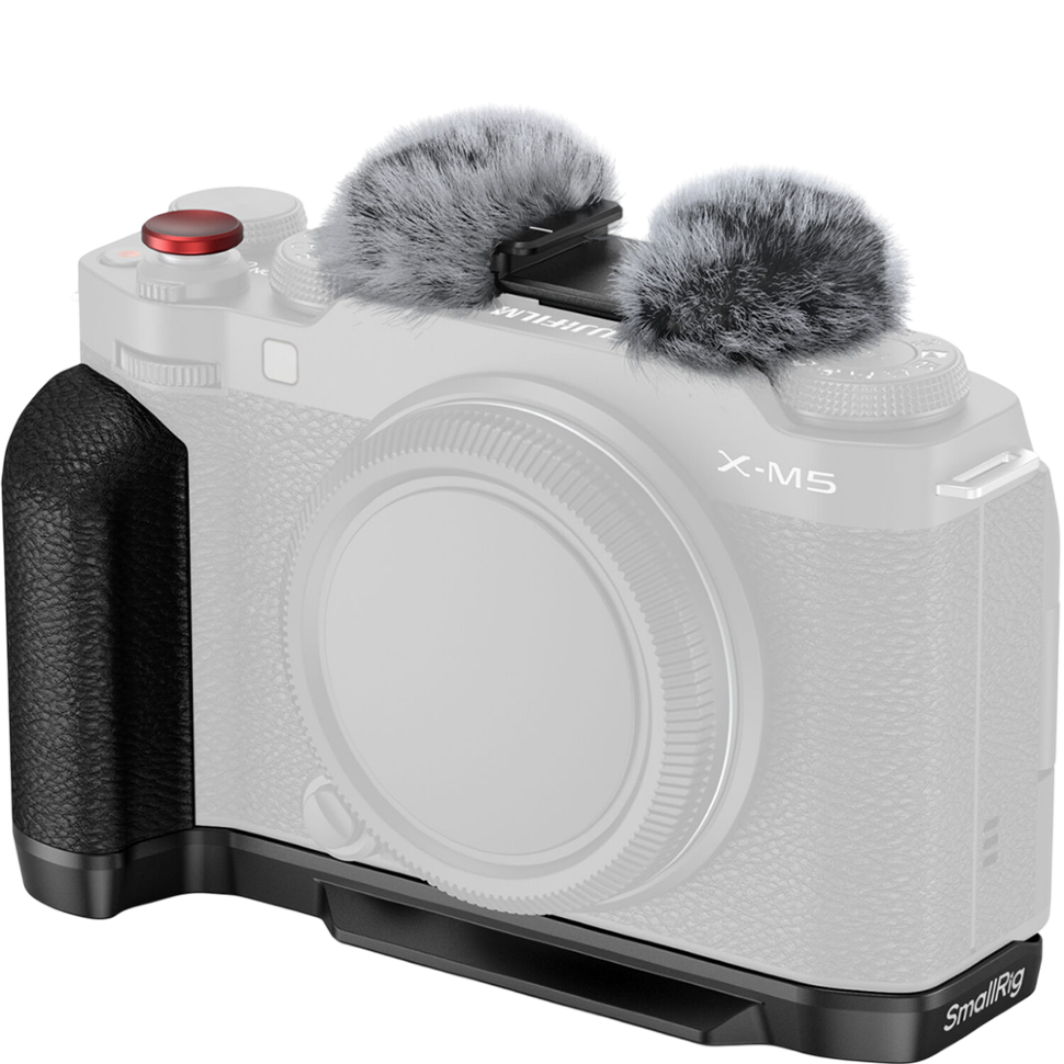 Площадка с рукояткой SmallRig 4876 L-Shape Mount Plate для Fujifilm X-M5 Чёрная Площадка с рукояткой SmallRig 4876 L-Shape Mount Plate для Fujifilm X-M5 Чёрная