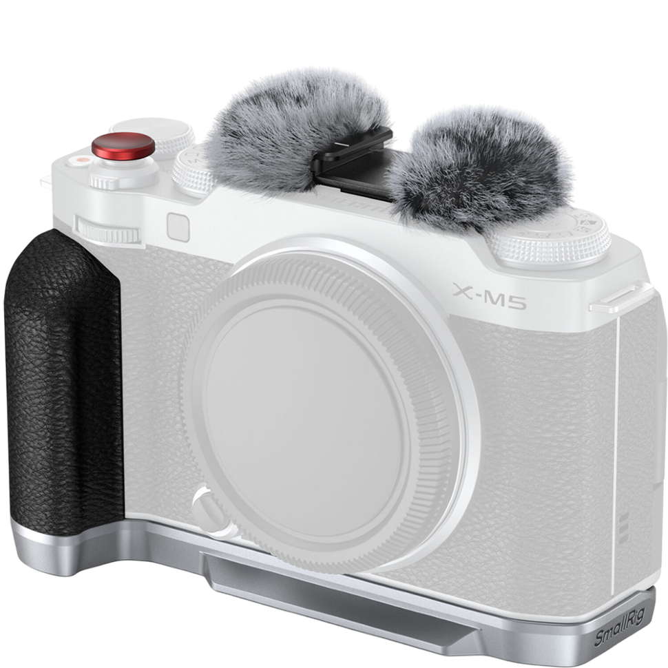 Площадка с рукояткой SmallRig 4876 L-Shape Mount Plate для Fujifilm X-M5 Серебро Площадка с рукояткой SmallRig 4876 L-Shape Mount Plate для Fujifilm X-M5 Серебро