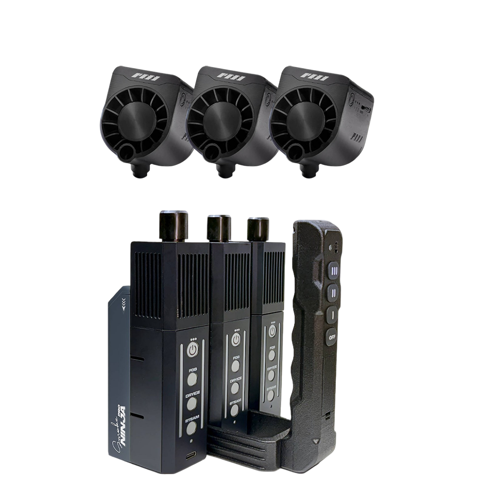 Комплект генераторов дыма PMI SmokeNINJA Pro Trident Kit Комплект генераторов дыма PMI SmokeNINJA Pro Trident Kit