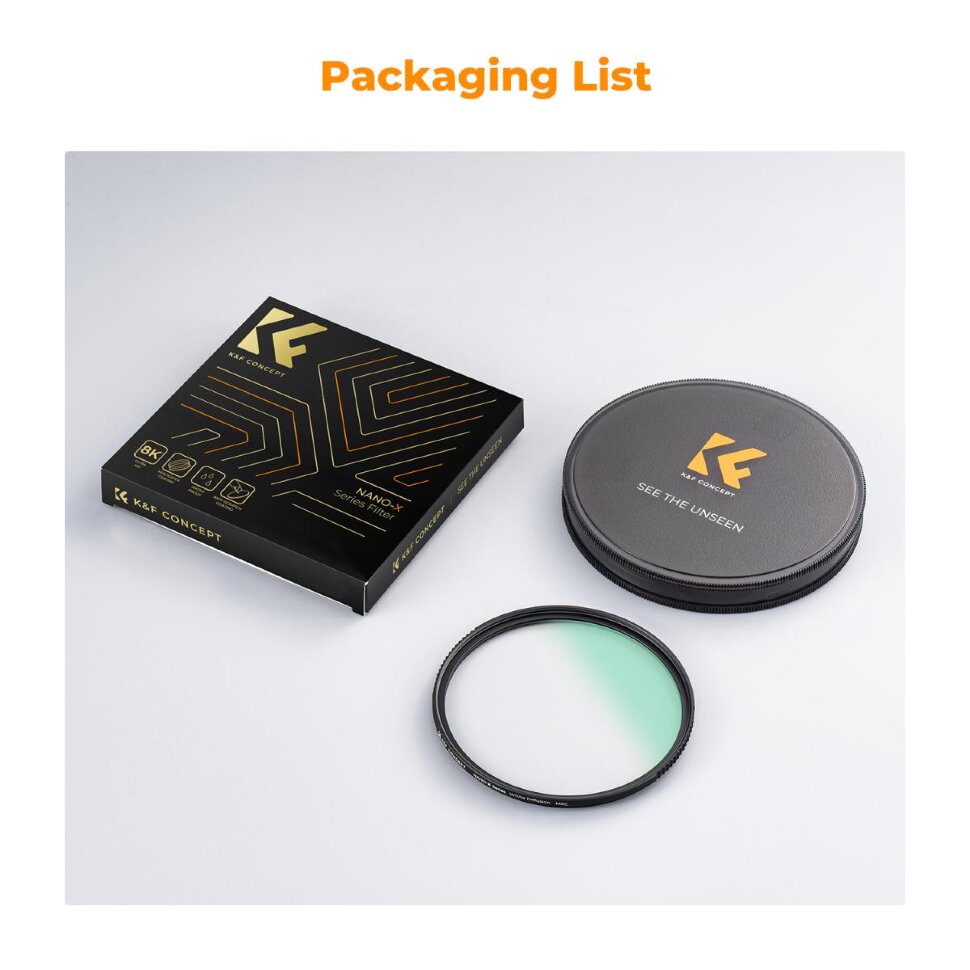 Светофильтр K&F Concept Nano-X White Pro Mist 1/4 55мм Светофильтр K&F Concept Nano-X White Pro Mist 1/4 55мм